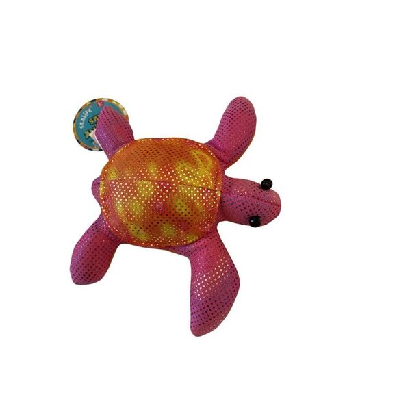 Lot of 3 Plush Turtles Stuffed Animal Sand Kids Zippy Toys Sea Life Ocean - Picture 7 of 15